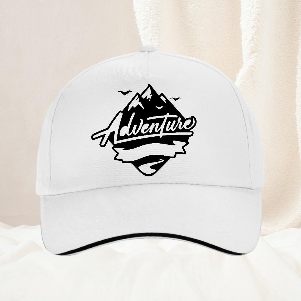 Adventure Is Out There Outdoor Sun Hat for Mountain Climbing Adjustable Unisex Women Baseball Cap Pike Hunter Fishing Hats