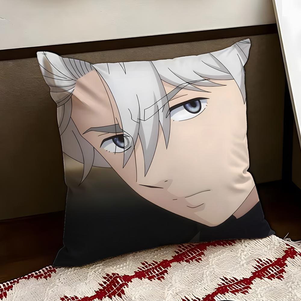 Anime The GGene of AI Cushion Cover Reversible Soft Durable Pillow Cover Home  Car MultiScene Use for Daily Comfort