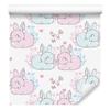 Cute Rabbits Wallpaper for Living Room and Bedroom 50x1000