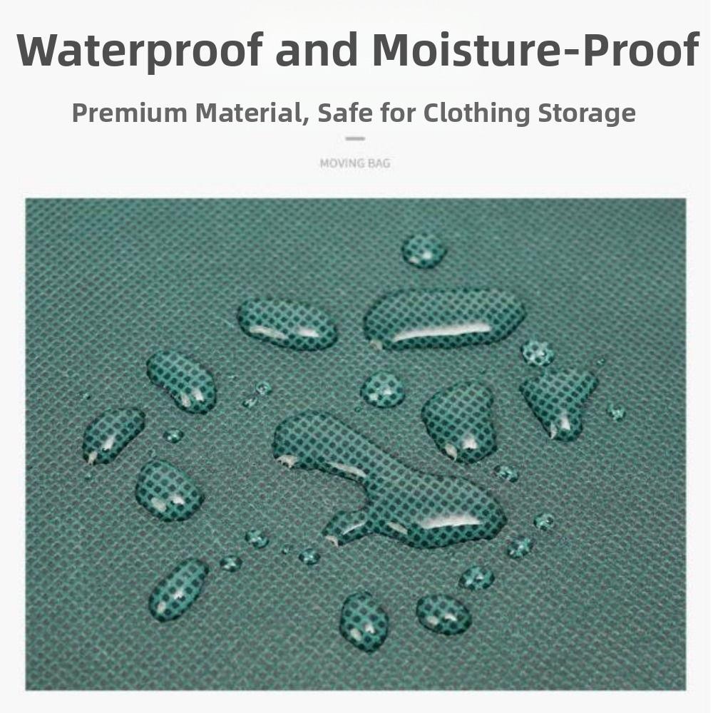 High Quality Extra Large Moving Luggage Bags 4 Sizes Black Laundry Shopping Bag Waterproof Home Storage Packing Tool