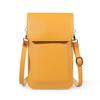 Bolso Mini para Teléfono con Pantalla Táctil de Color Sólido - Bandolera Minimalista Estilo Coreano