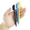 Yellow Plastic Ground Stakes for Greenhouse, Shade Nets, Inflatable Sofas, and Beach Mats - Windproof and In Stock