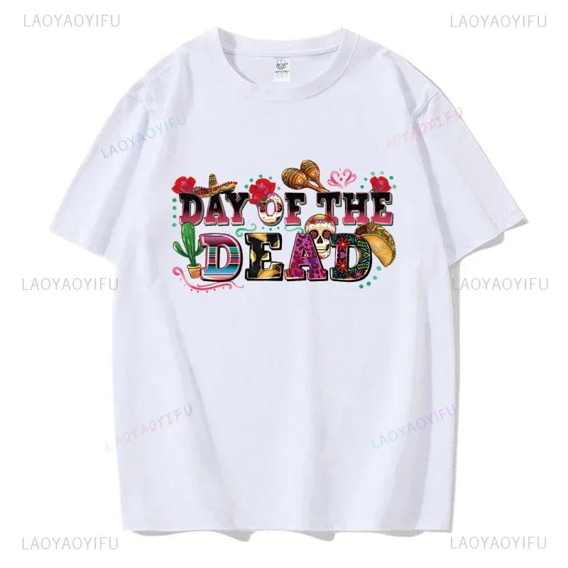 Mexický Den mrtvých ''DÍA DE LOS MUERTOS'' Tištěné tričko Pánské grafické tričko Ležérní pohodlná trička na léto Dámské oblečení