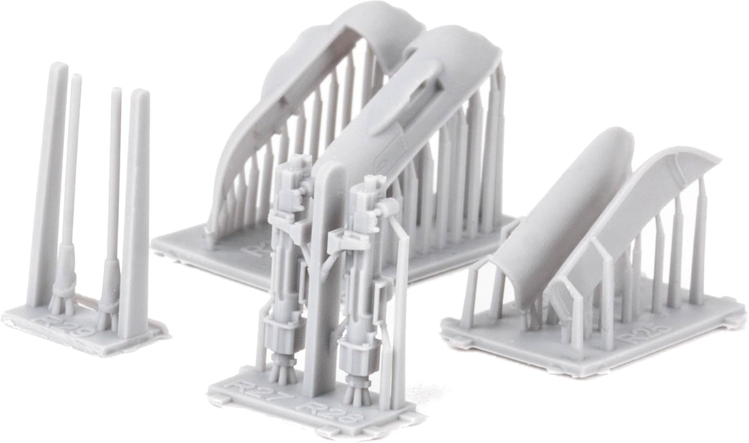 

Eduard 1/72 Scale Brassin Bf109F/G/K 20mm Machine Gun Gondola (for Eduard) Plastic Model Parts EDU672326