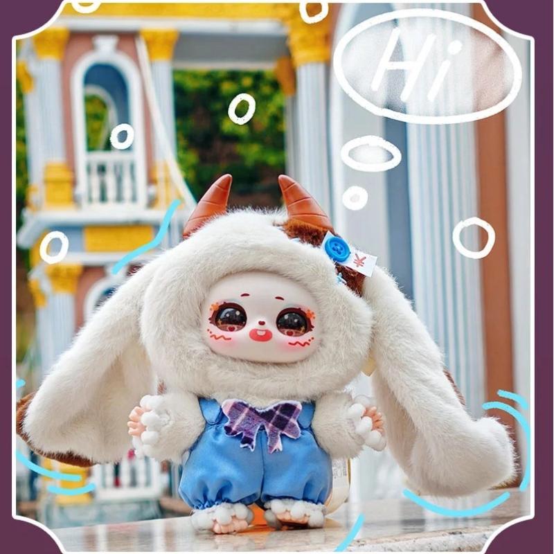 3BabiesToy Samael V2 Dream Of Paradise Series Cartoon  Cute Big Ear Plush Doll Vinyl Face Pendant Ornament Gift