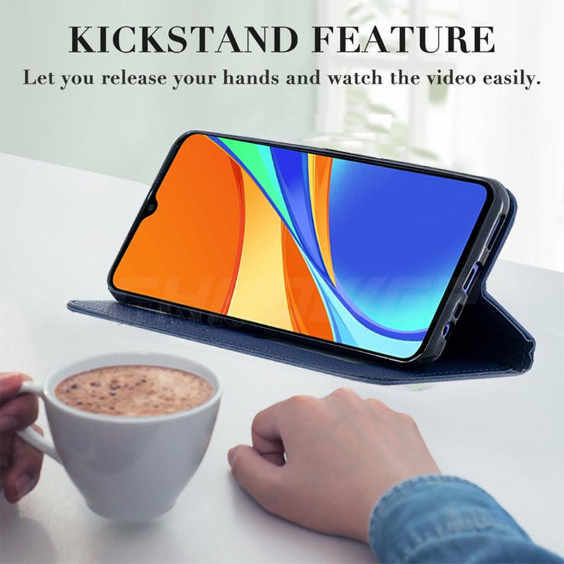 Luksus Lær Lommebok Flipbok Telefondeksel For Xiaomi Redmi Note 12 11 10 Pro 12S 11S 10S A1 10C 10A Poco M3 M4 X3 NFC X5 Pro 5G 4G Mykt Deksel