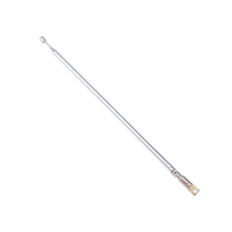 62cm 4 Section Metal Full-Channel Am Fm Radio Telescopic Antenna 360 Degree Rotating Antenna Aeial