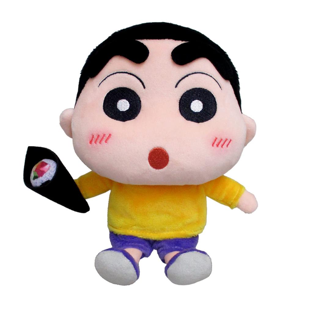 Sanei Boeki New Crayon THE Supernatural Battle Sticky Sushi New 3DCG W11 x D10 x H20cm Plush Toy SN43 Dimension! Shin-chan MOVIE - Hand-rolled