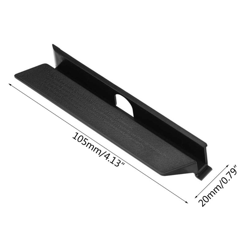 Plastic HDD Hard Drive Slot Cover Door Flap for Pro Game Console Replacement Accessories Hard Drive Bay Slot Cover