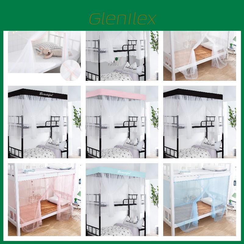 Multi-colored Mosquito Net Bed For A Peaceful Sleep Easy To Install Without Tools