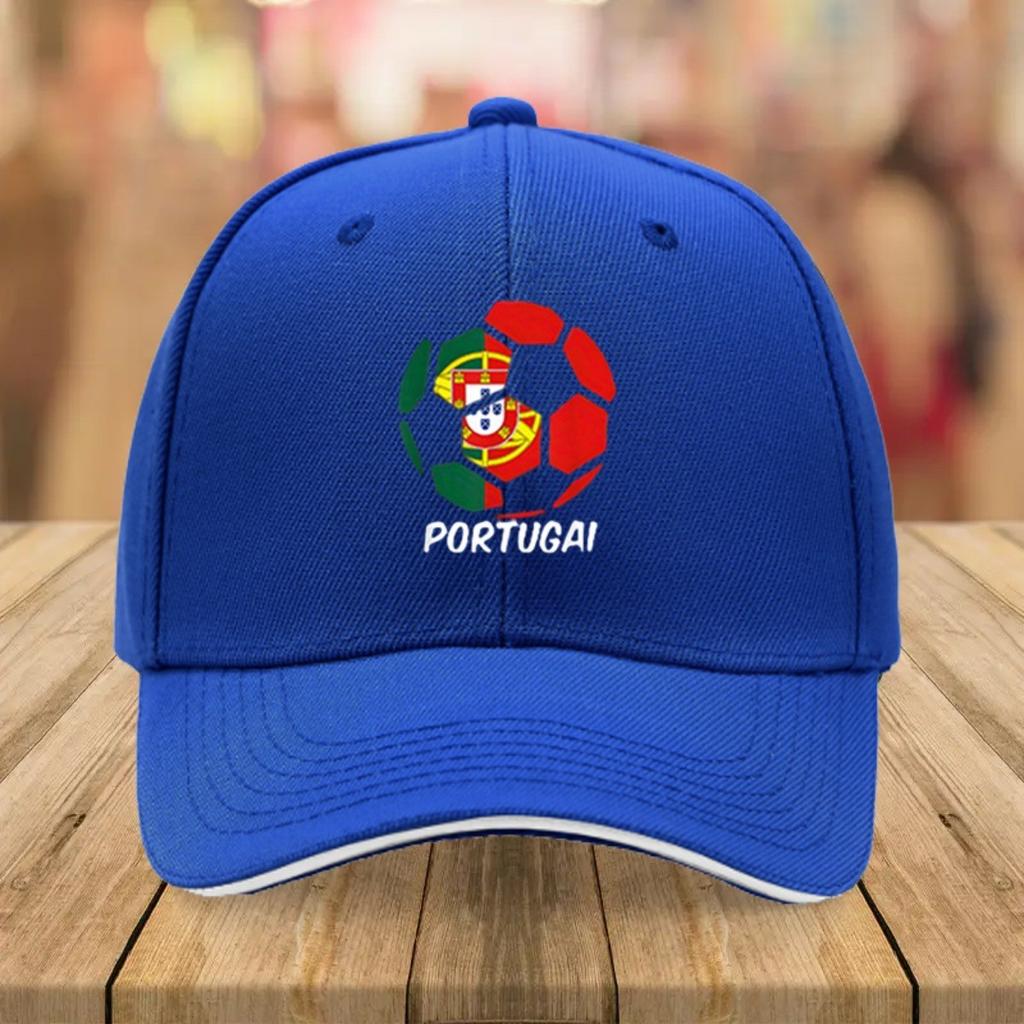 Portugal Soccer Football Fan Baseball Cap Adult Breathable Adjustable Casual Summer Hat