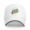 Cool Cassette  Cap Fashion Casual Baseball Caps Adjustable Hat Hip Hop Summer Unisex Baseball Hats Customizable Polychromatic