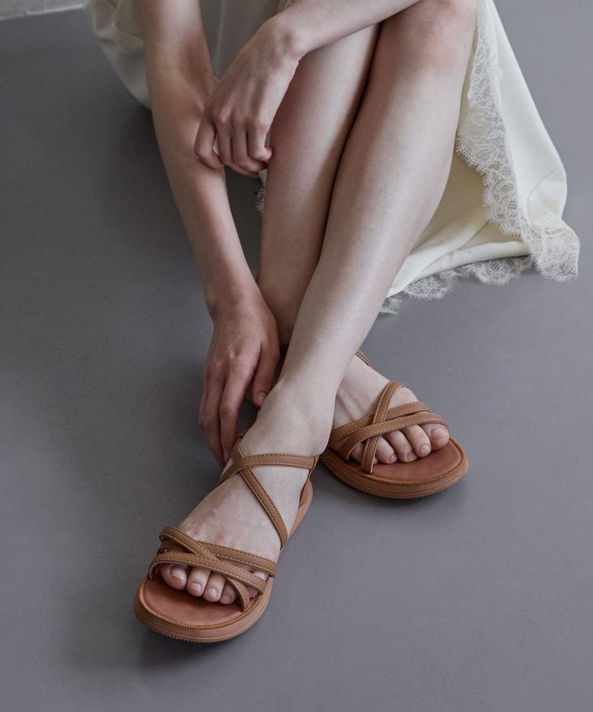 Spur Azure Strap Sandals 2.5Cm -Ss9058 (3Color)