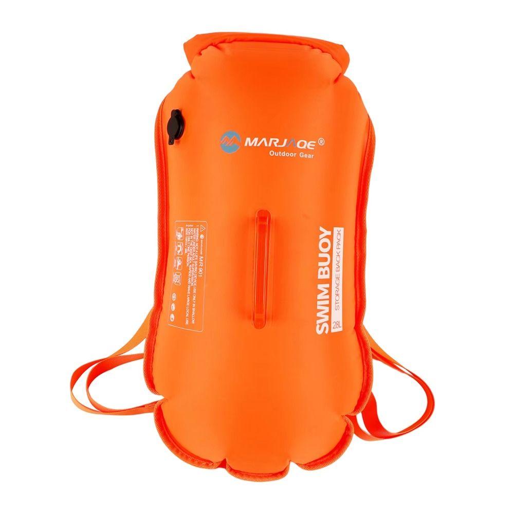 Drift Buoy Backpack Swimming Bag Thickened Swimming Buoy Bag Float Water Buoyancy Bag  Diving