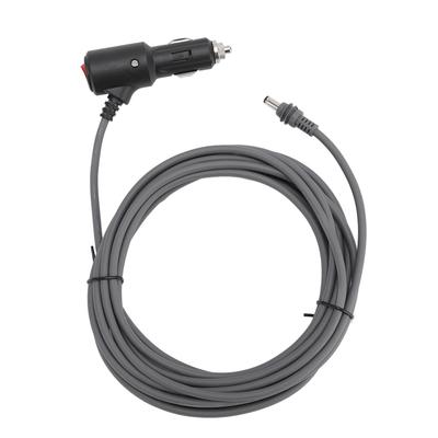 DC Car Power Cable for Mini 16ft 12V 24V 18AWG Water Resistant Cigar Lighter Power Supply Cable with Switch for RV Car