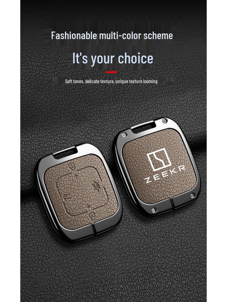 Zeekr 007/001/009 Autoschlüssel Bluetooth Schutzhülle & Schnalle - Neues Zubehör