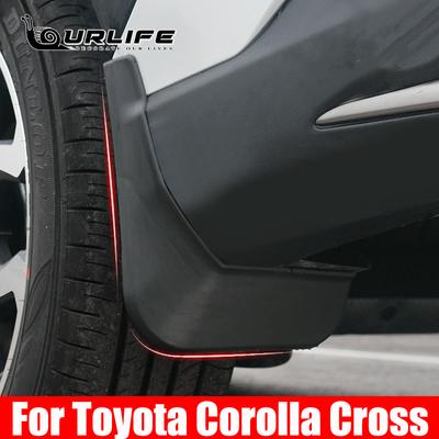 4x Mudflaps For Toyota Corolla Cross XG10 2022 Mud Guards Flaps Splash Guards Mudguards Fender Car Accessories