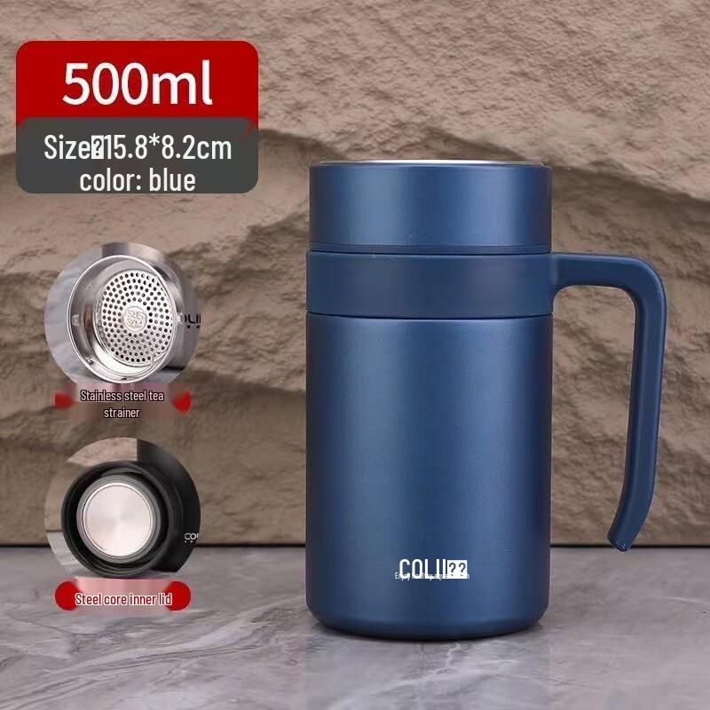 Shangqi 316 Rostfritt Stål Isolerad Te Mugg med Handtag