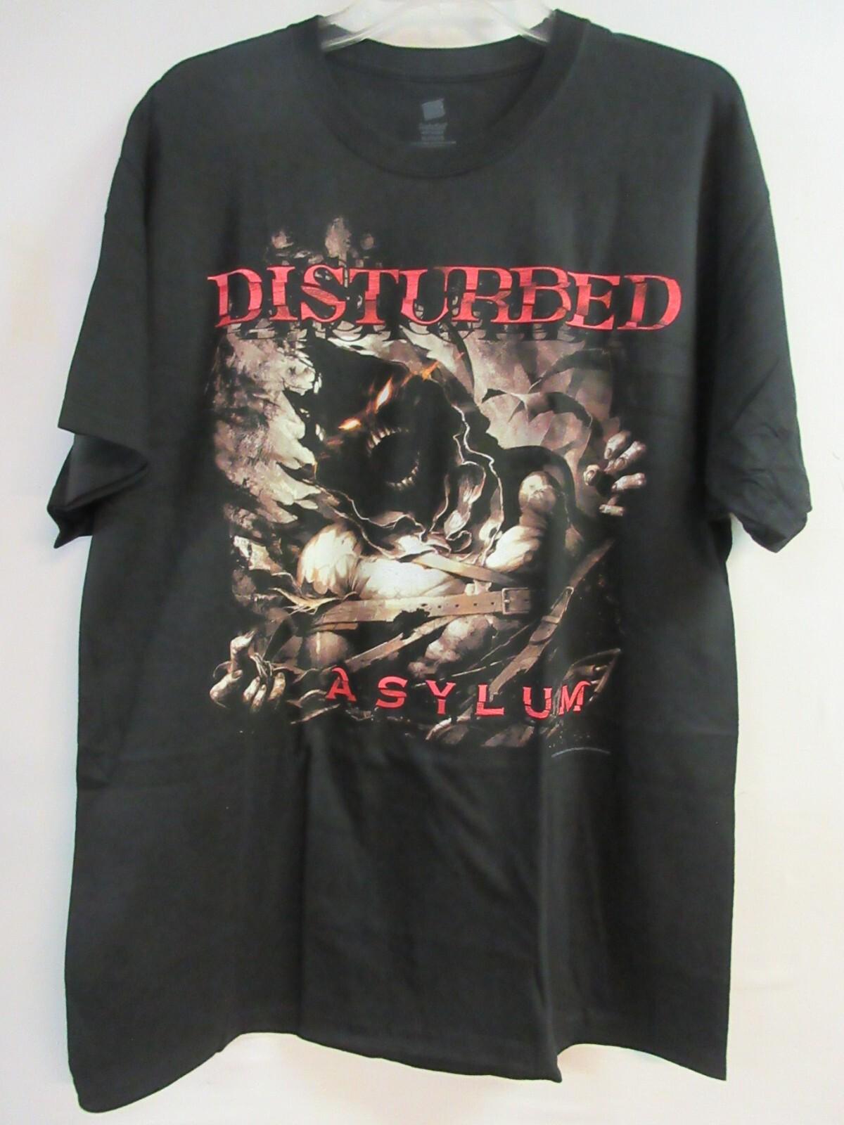 DISTURBED OFFICIAL MERCH ASYLUM 2010 CONCERT MUSIC T- EXTRA LARGE Unisex T-Shirt S