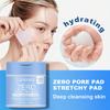 Pad Mild - Gentle Facial Cleansing Pads with Glycolic Acid, Vitamin B5 & E, Deep Cleanse & Shrink Pores, Moisturizing, Non-Drying, Face Cleansing Pads