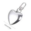 Exquisite Heart Keychain Big Hearts Women Bag Pendant Alloy Material Keyrings Perfect for Car Key Backpack Decoration