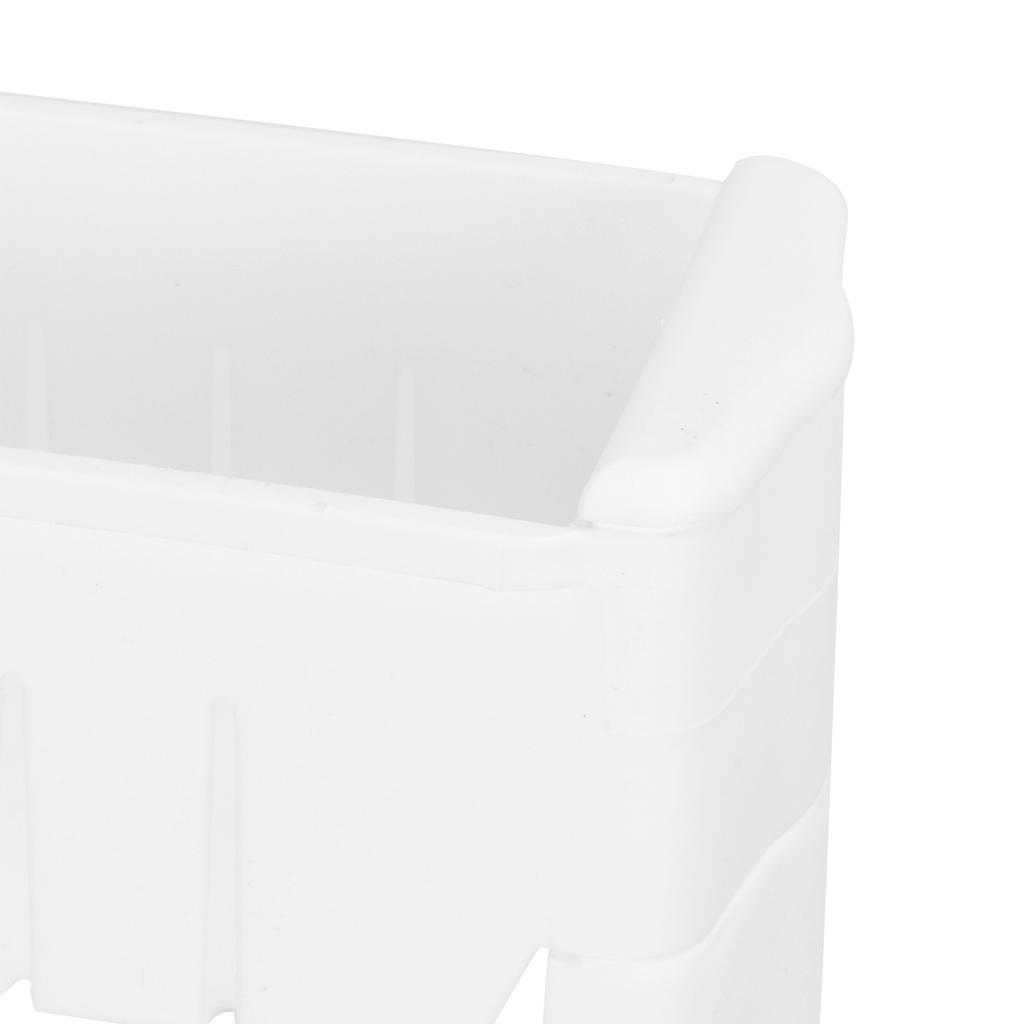 Carrito de Almacenamiento Delgado para Espacios Estrechos Estantería Deslizable para Baño Cocina