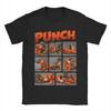 Unisex Womens TShirts Punch Monkey Comic Style Art Novelty Cotton Tee Shirt Short Sleeve T Shirt O Neck Clothing Original