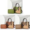 Pu Handbag With Metal Accents For Daily Office And Casual Wear