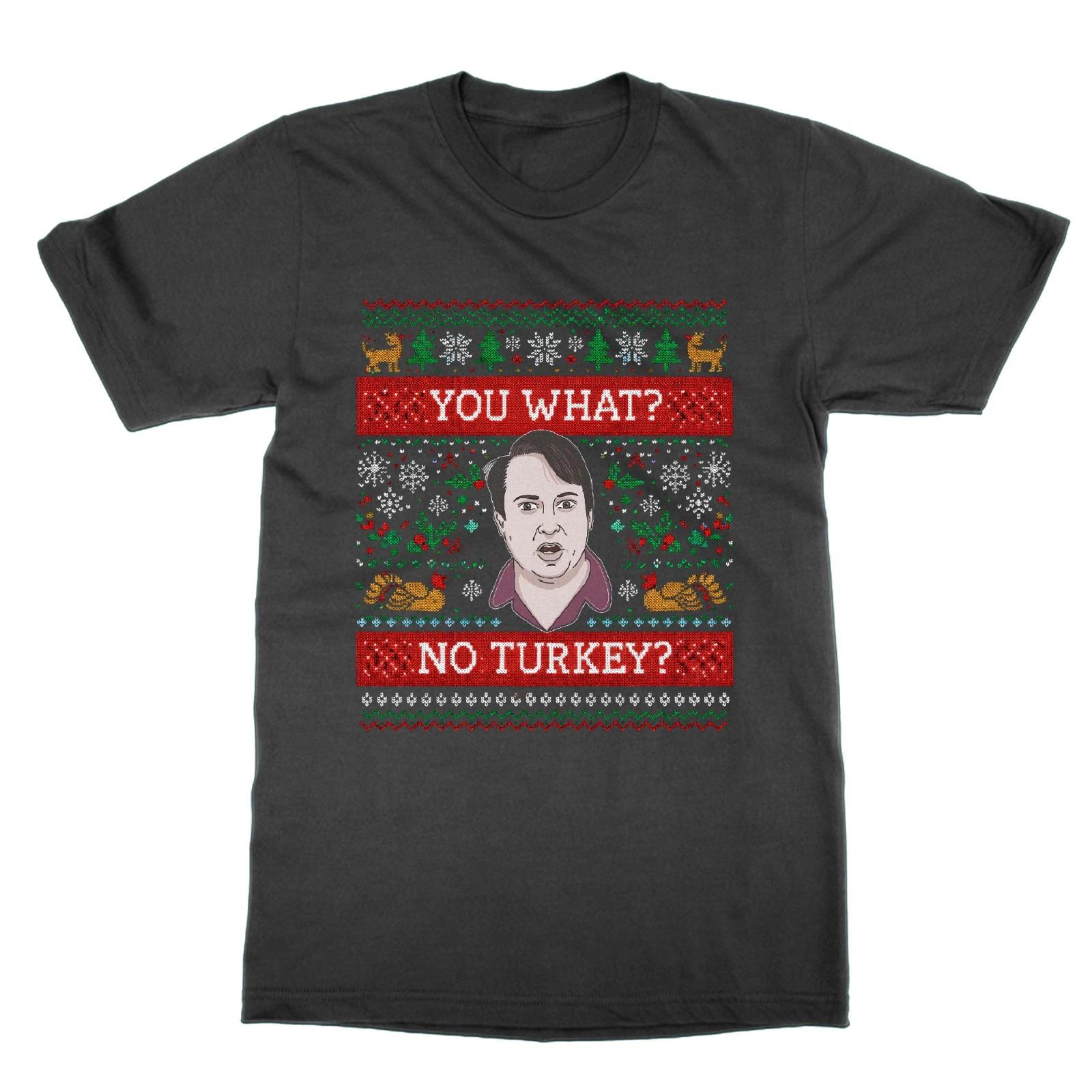 You What s Not Turkey Peep Show Christmas Sweater T-Shirt Funny Christmas Top 2XL