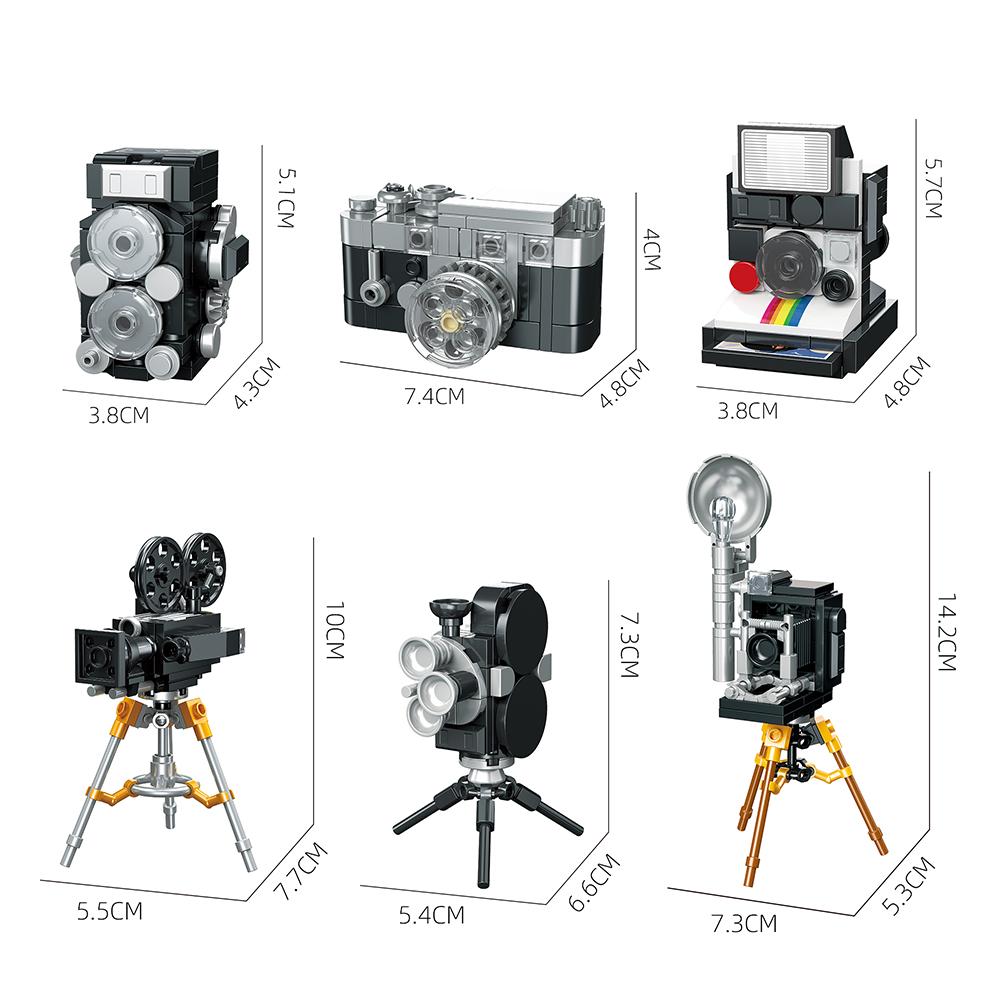 High-Quality Knew High-Quality Built High-Quality 3D High-Quality Camera High-Quality Building High-Quality Blocks–Vintage High-Quality Collectible