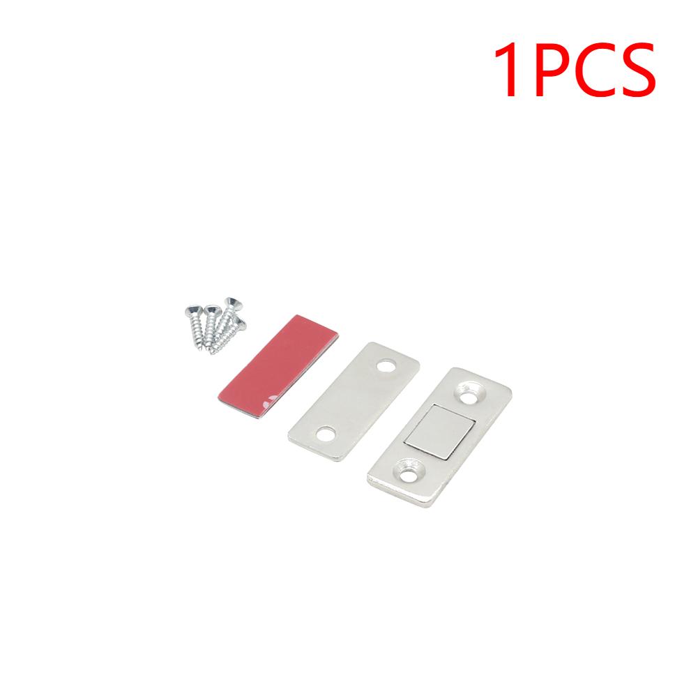 

1-10 комплектов магнитных защелок для шкафов, дверных упоров, магнитных невидимых защелок с мягкой защелкой, ультратонких скрытых дверей для шкафа с винтом для мебели