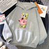 Cartoon Anime SpongeBob SquarePants New Casual Hooded Women's Couple Hooded Sweatshirts