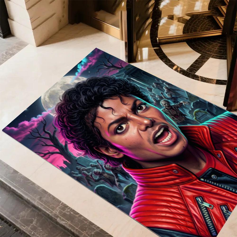 Michael Jackson Smooth Criminal Floor Rug Office Rug Design For Foyer Outdoor Bedrooms Living Rooms Antislip Carpet Office Home Decor