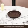 PP Wood Grain Plastic Serving Tray - Rectangular, Food Grade, Round Edges, Commercial Bread Plate.