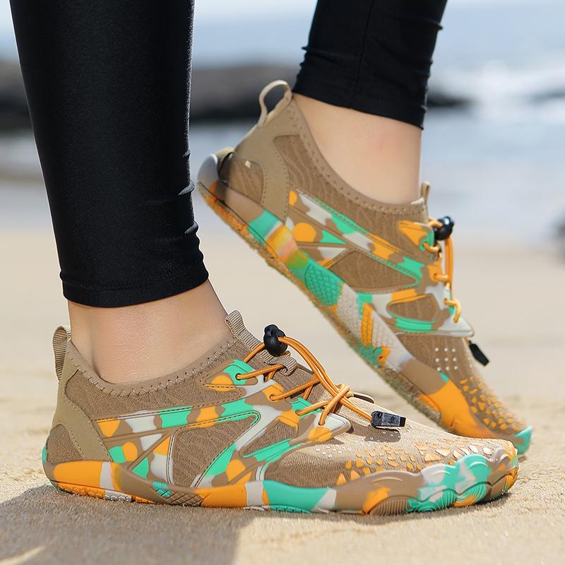 Quick Dry Beach Aqua Sneakers Men Women Breathable Lightweight Water Sports Shoes Non-slip for Outdoor Wading Surfing Diving