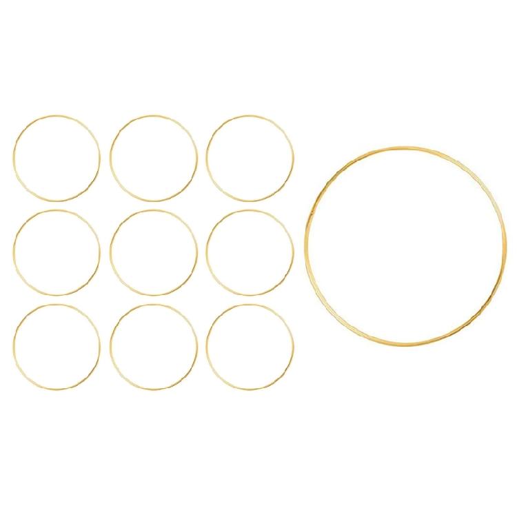 10Pcs Dream Catcher Craft Rings Heavy Duty Iron Dream Catcher Hoops for Dream Catcher Making Creative Crafting Project