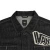 Vans Denim Classic Logo Jacket Men Jackets Black VN000J1TQ47