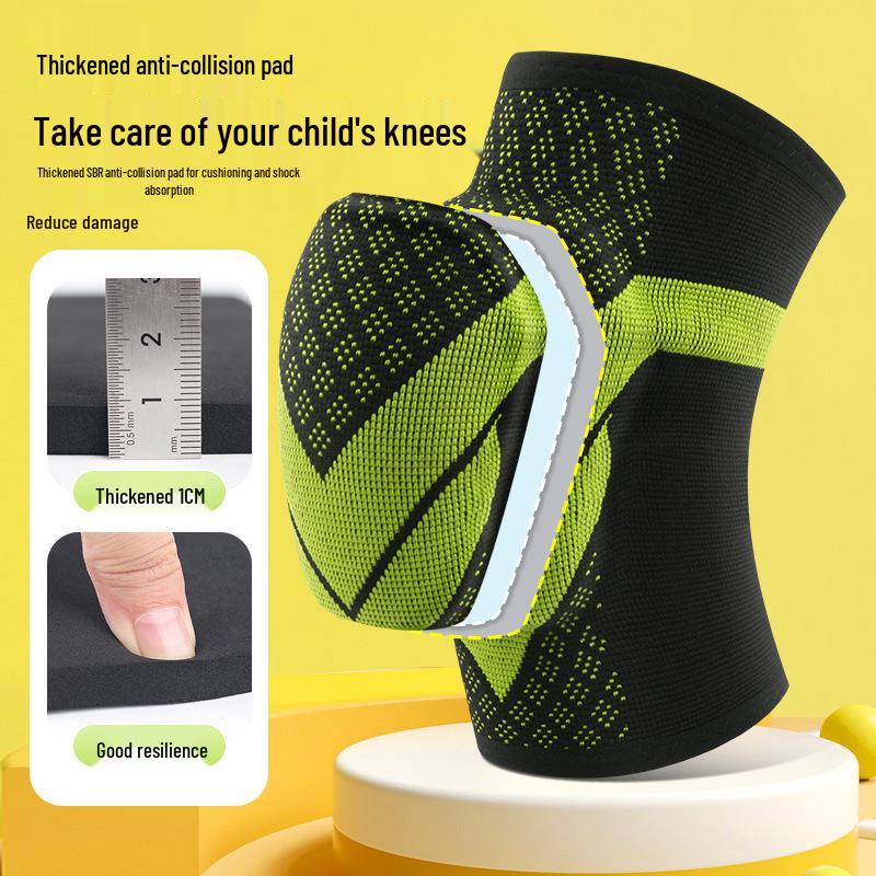 Children's Sport Knee Pads - Breathable Anti-Fall Protection for Football, Basketball, Cycling & Running.