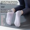 5 Pairs of Women's Spring and Autumn Mesh Ear Lifting Pure Cotton Indoor Fitness Silicone Non Slip Boneless Sports Boat Socks