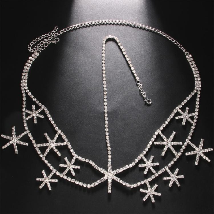 Wedding Head Chain Multi Layer Head Chain Fashion Mesh Head Jewelry for Woman