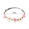 Hair Garland Boho Charm Head Wreath Brid Headpiece Headdress for Halloween Birthday Prom