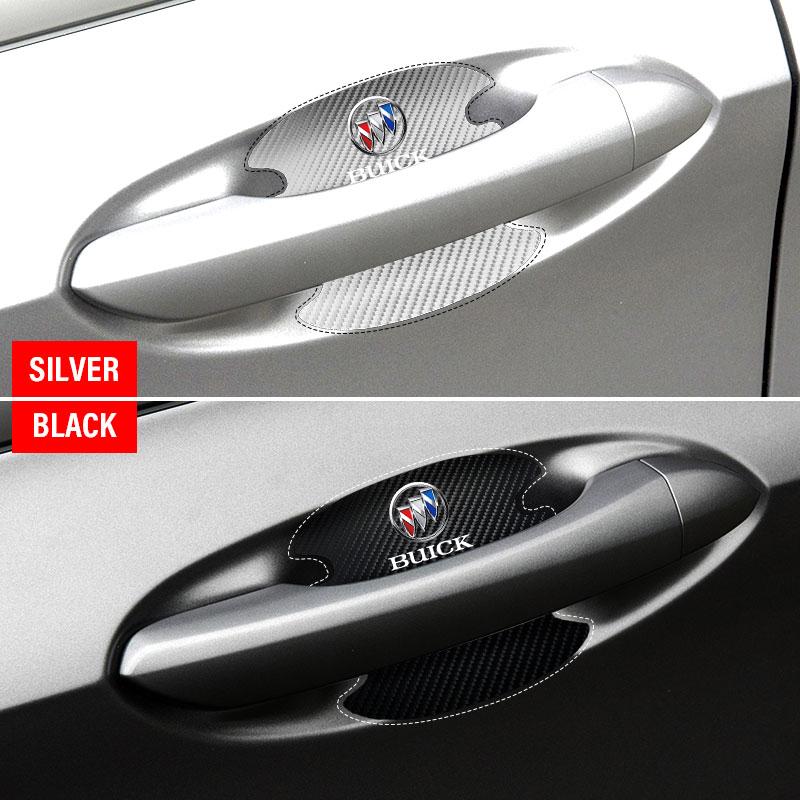 4 Stück Auto Türgriff Schutz Aufkleber Emblem Auto Styling für Buick GL8 Envista Park Avenue royaum Verano Excelle GT Envision