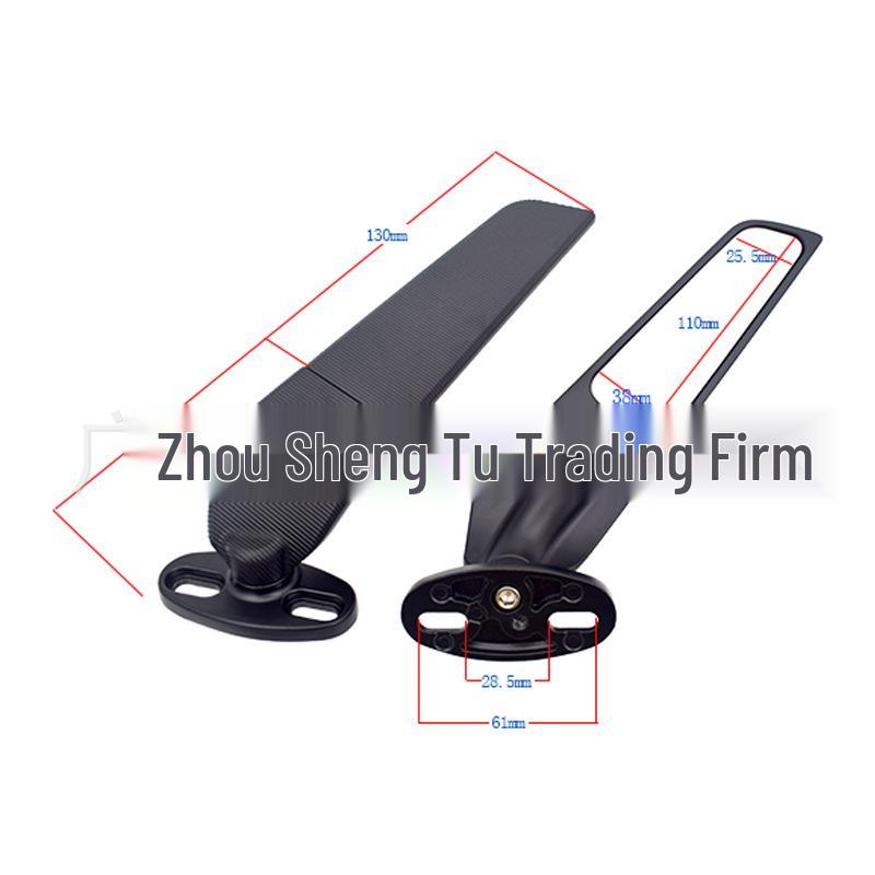 Applicable Wuji 300RR Kove 321RR Wind Deflector Side Wing Rearview Mirror for Competition Modification