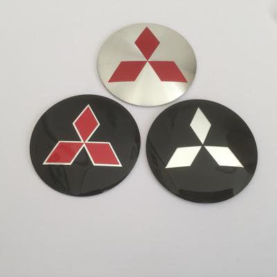 Cxzbfh1 4pcs 56mm 60mm 65mm for Car Wheel Hub Emblem Center Cap Badge Covers Sticker Decals Styling Auto Accessories