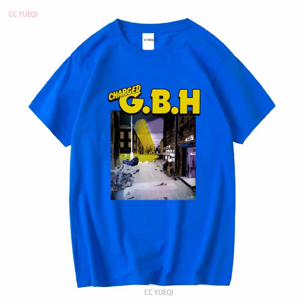 CHARGED GBH T SHIRT 80s uk punk uk82 discharge exploited varukers english dogs long or short sleeves vintage Washed Soft