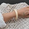 Y2K Boho Transparent Resin Acrylic Bangles for Women 2025 New Fashion Geometric Irregular Bracelet Aesthetic Jewelry