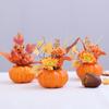 Sunflower Halloween Pumpkins Simulation Flowers Simulation Flower Pumpkins  Party Decor