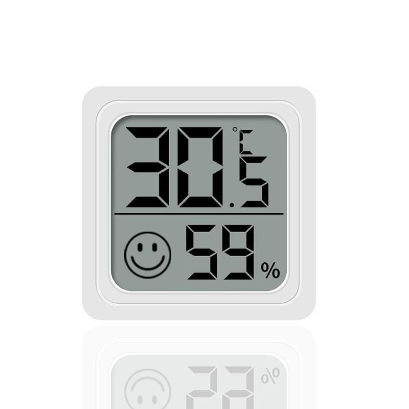 High-Precision Indoor Temperature & Humidity Meter with Magnetic Mount and Large-Display