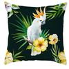 Federa per cuscino per divano, federa per cuscino stampata, Stile Tropicale, Animale, uccello, pappagallo, decorazione d'interni