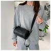 IELGY Casual Soft Leather Men's and Women's Street Shoulder Dimple Bag